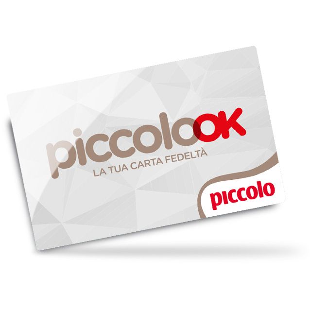 CARTA FEDELTA PICCOLOOK SUPERMERCATI PICCOLO NAPOLI