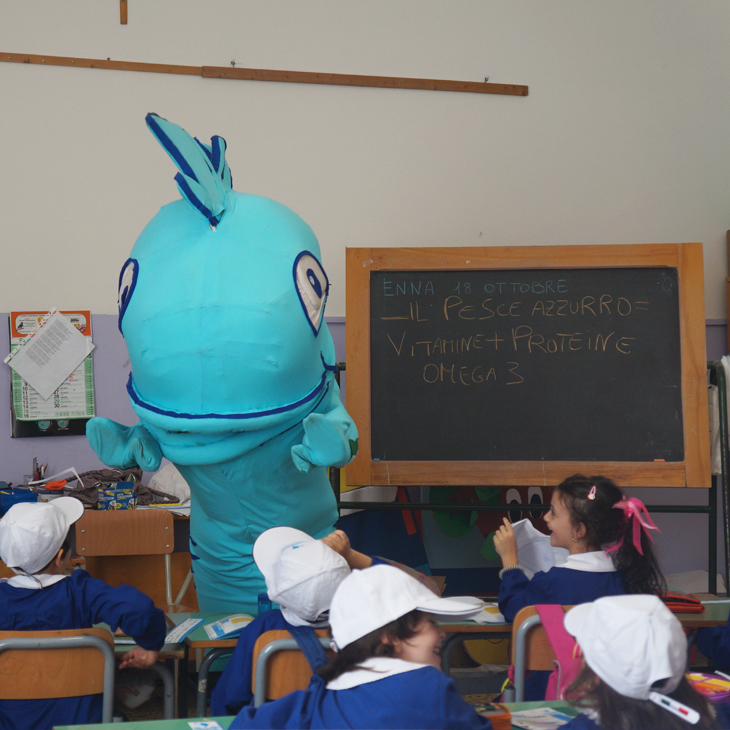 Scuole Educazione Alimentare Bambini BuonPescato Italiano Studio Nouvelle Salerno Paolo Giarletta Specie Eccedentarie Pesce Azzurro Tipico Fresco E Sano MIPAAF Ittico