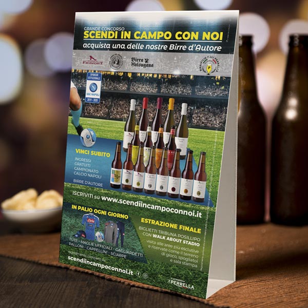 Studio NOuvelle Salerno Catalogo Prodotti Packaging Distribuzione Perralla Concorso Premi Napoli Calcio Centrotavola